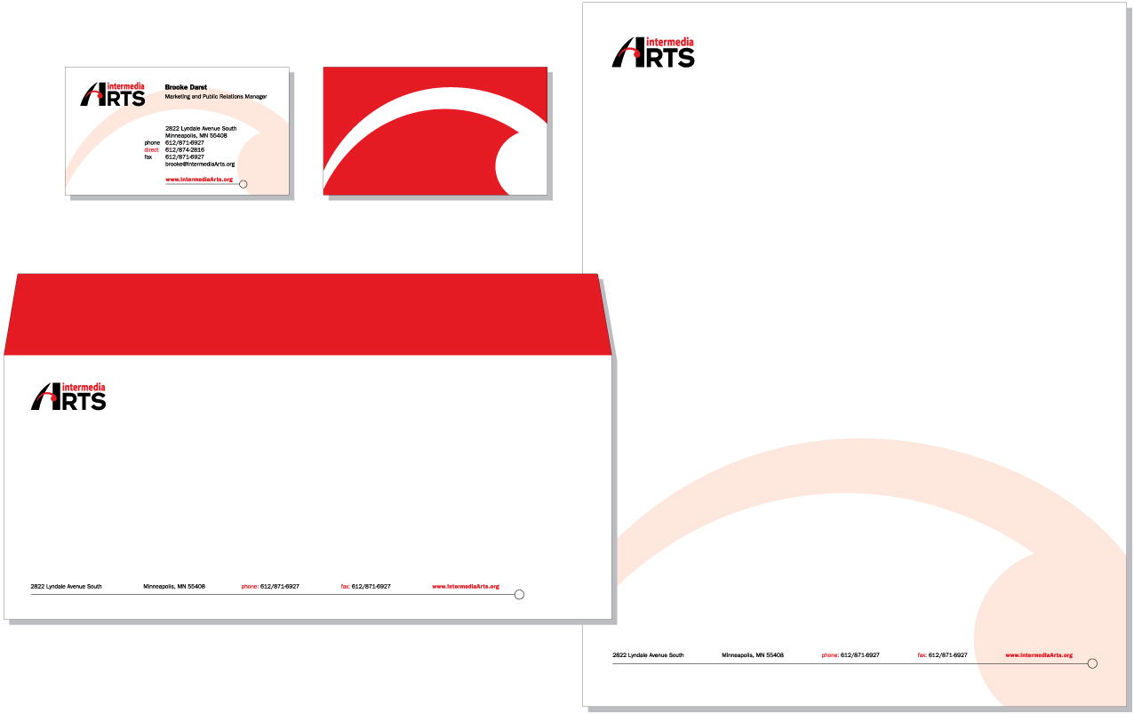Intermedia Arts Stationary